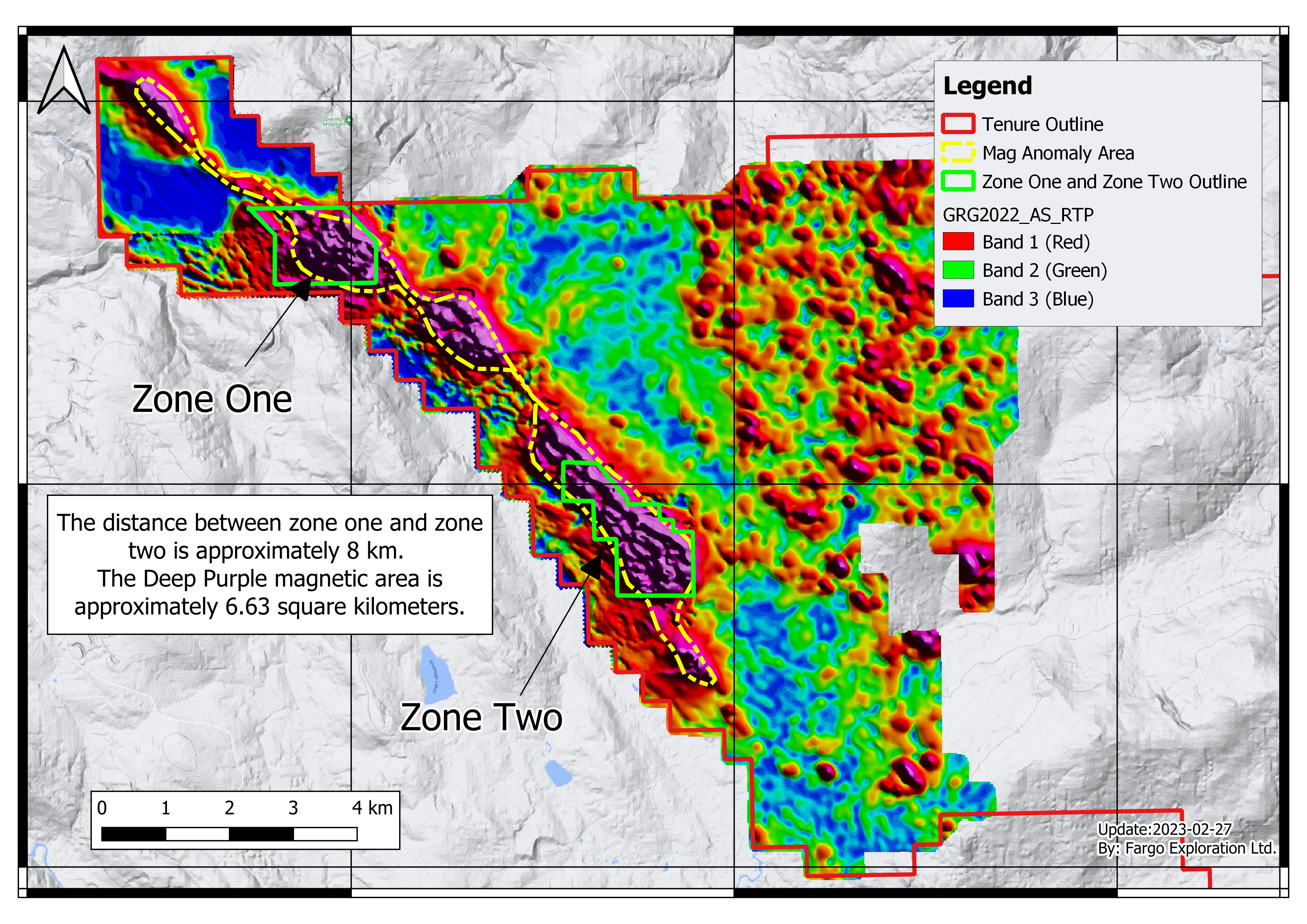 Green River Gold Corp CSE - CCR 2021 Working Area